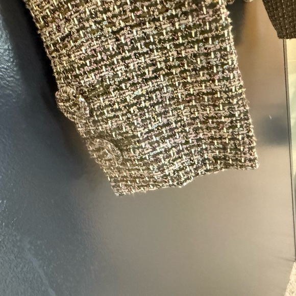 Sandra Angelozzi size 40 (10) NWT Women's Tweed Blazer -bright & silk blend - Picture 7 of 14